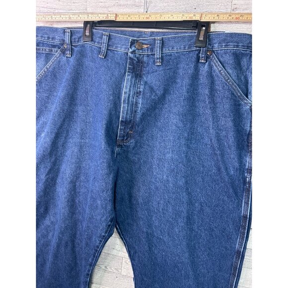 Wrangler Carpenter Jeans  Men's‎ Size 44x29 Denim Relaxed Fit Blue 94KMBDV - Picture 8 of 11
